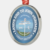 Land's End to John O'Groats (サイクリングc) メタルオーナメント (左)