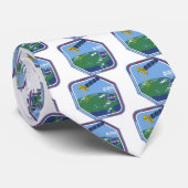 Landsat 7プログラムロゴ ネクタイ (ロール)