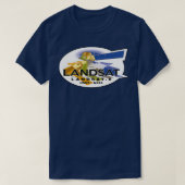 Landsat 8ロゴ tシャツ (デザイン正面)