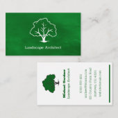 Landscape Architect名刺 名刺 (正面/裏面)