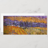 Landscape at Auvers in Rainヴィンセント・ヴァン・ゴッホ (正面/裏面)