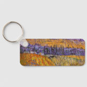 Landscape at Auvers in Rainヴィンセント・ヴァン・ゴッホ キーホルダー (裏面)