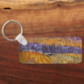 Landscape at Auvers in Rainヴィンセント・ヴァン・ゴッホ キーホルダー (裏面)