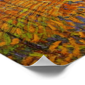 Landscape at Auvers in Rainヴィンセント・ヴァン・ゴッホ ポスター (角)