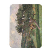 Landscape at Damiette, c.1890 (キャンバス上の油) マグネット (縦)