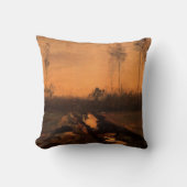 Landscape at Dusk by Vincent vanゴッホ クッション (正面)