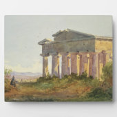 Landscape at Paestum (w/c on紙) フォトプラーク (正面)