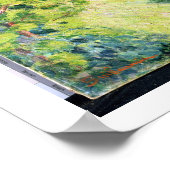 Landscape at Pontgibaud, c.1895 (キャンバス上の油) ポスター (角)