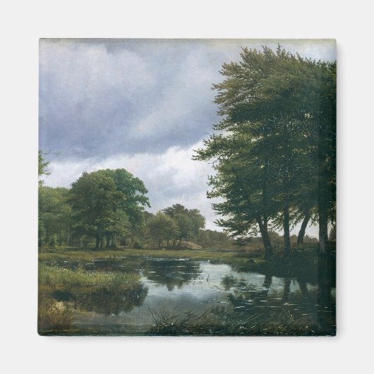 Landscape at Silkeborg, 1833 マグネット (正面)