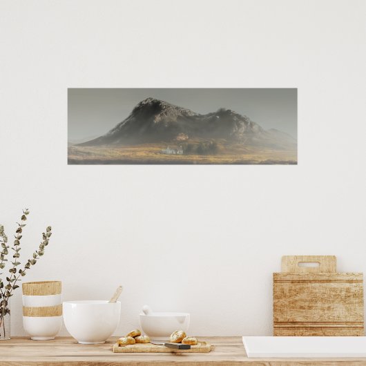 Landscape Buachaille Etive Mhor、Glencoe Scott ポスター (キッチン)