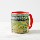 Landscape, Carriage and Train by Vincent vanゴッホ マグカップ (正面右)