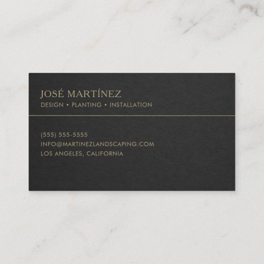 Landscape Design Professional 名刺 (裏面)