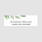 Landscape Designer 名札 (正面)