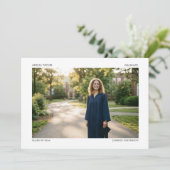 Landscape Editorial Photo Minimalist Graduate 2026 案内状 (スタンド正面)