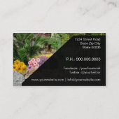 Landscape Gardener Business card 名刺 (裏面)