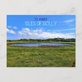 Landscape  Lighthouse, St. Agnes - Isles Of Scilly ポストカード