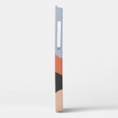 Landscape mid century illustrations,minimalist lan Case-Mate iPhoneケース (裏面 / 左)