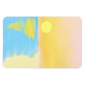 landscape nature painting マグネット (横)