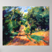 Landscape near Varengeville by Renoir ポスター (正面)