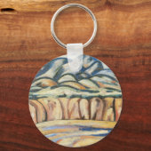 Landscape, New Mexico by Marsden Hartleyファインアート キーホルダー (正面)