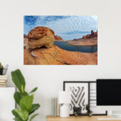 Landscape of Lake Powell ポスター (ホームオフィス)