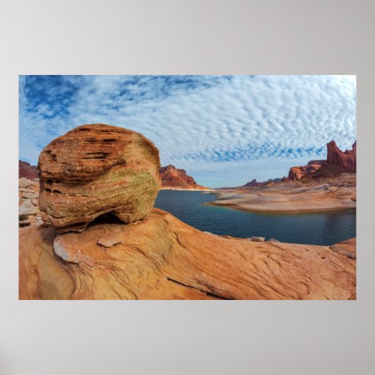 Landscape of Lake Powell ポスター (正面)