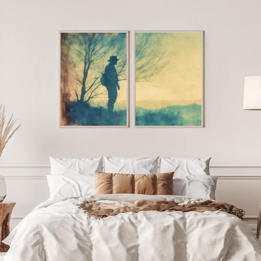 Landscape Painting Set of 3 LS-20-1A