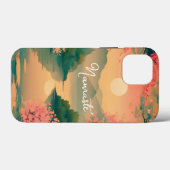 Landscape Sakura Zen Case-Mate iPhoneケース (裏面 (横))