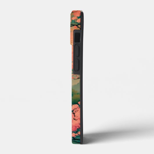 Landscape Sakura Zen Case-Mate iPhoneケース (裏面 / 左)