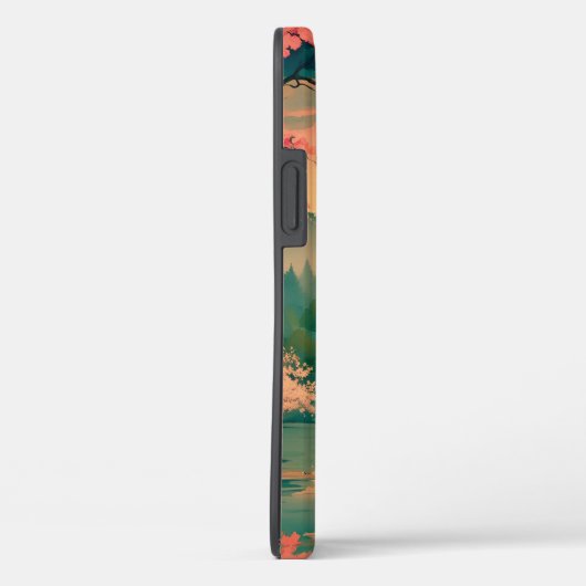 Landscape Sakura Zen Case-Mate iPhoneケース (裏面 / 右)