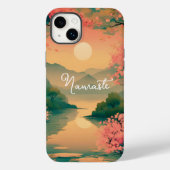 Landscape Sakura Zen Case-Mate iPhoneケース (裏面)