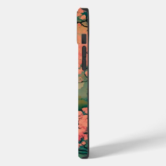 Landscape Sakura Zen Case-Mate iPhoneケース (裏面 / 左)