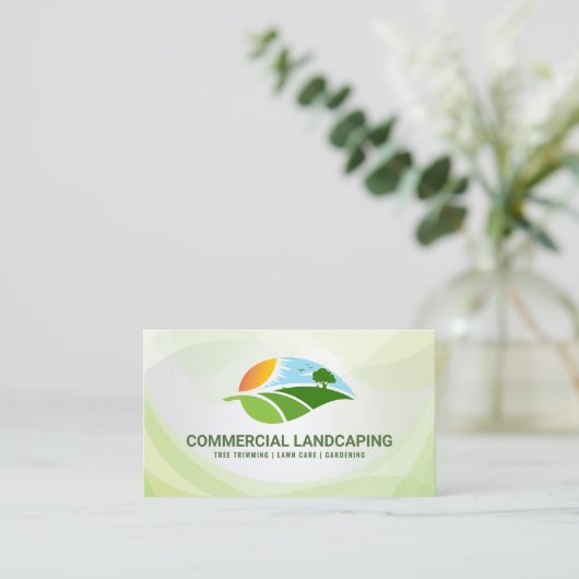 Landscape Scenery | Gardening 名刺 (スタンド正面)