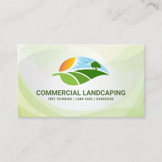 Landscape Scenery | Gardening 名刺 (正面)