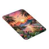 Landscape Tropical Beach マグネット (右側)