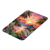Landscape Tropical Beach マグネット (左側)