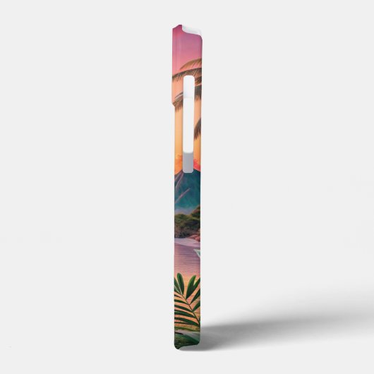Landscape Tropical Beach Case-Mate iPhoneケース (裏面 / 左)