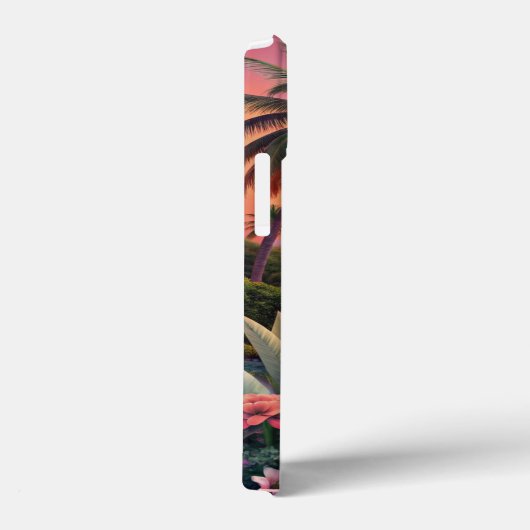 Landscape Tropical Beach Case-Mate iPhoneケース (裏面 / 右)
