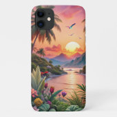 Landscape Tropical Beach Case-Mate iPhoneケース (裏面)