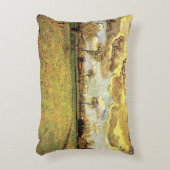 Landscape Under a Stormy Sky by Vincent van ゴッホ アクセントクッション (正面(垂直))