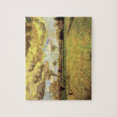 Landscape Under a Stormy Sky by Vincent van ゴッホ ジグソーパズル (縦)