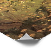 Landscape Under a Stormy Sky by Vincent van ゴッホ ポスター (角)