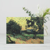 Landscape w Chatau of Auvers by Vincent van ゴッホ (スタンド正面)