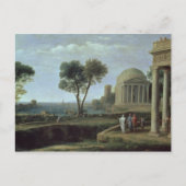 Landscape with Aeneas at Delos, 1672 ポストカード (正面)
