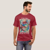 Landscape with Animals Franz Marc Tシャツ (正面フル)