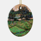 Landscape with Bridge Across the Oise セラミックオーナメント (右)