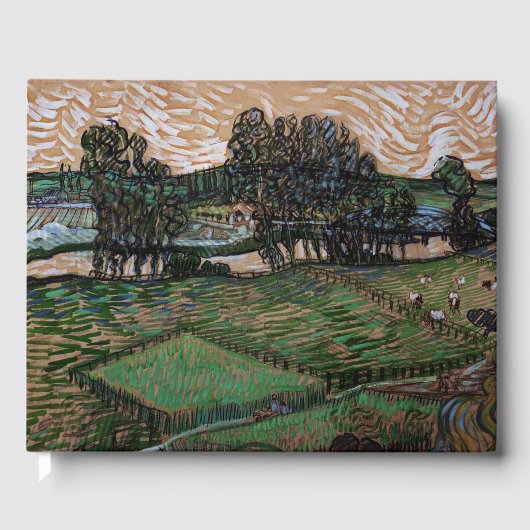 Landscape with bridge across the Oise (van ゴッホ) ゲストブック (正面)