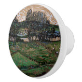 Landscape with bridge across the Oise (van ゴッホ) セラミックノブ (右)