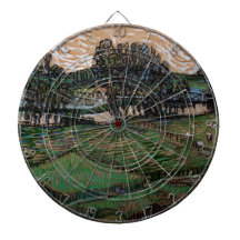 Landscape with bridge across the Oise (van ゴッホ)