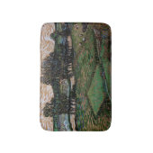 Landscape with bridge across the Oise (van ゴッホ) バスマット (正面縦)